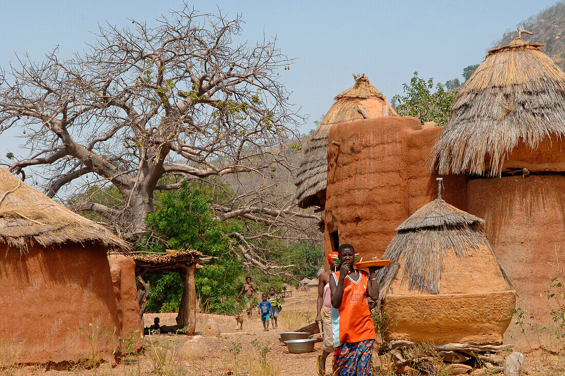 Western Africa, Togo, Koutammakou (Tamberma), World Heritage Site by UNESCO