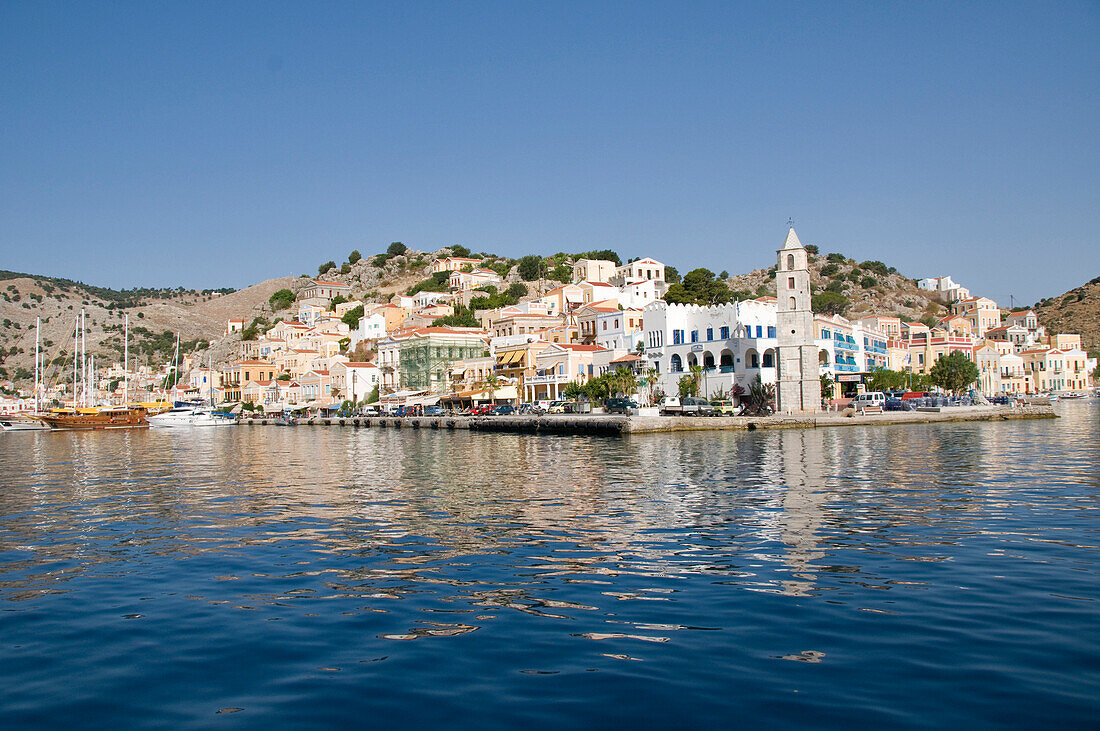 Greece, Symi, small Dodecanesian island between Rhodes and Kos