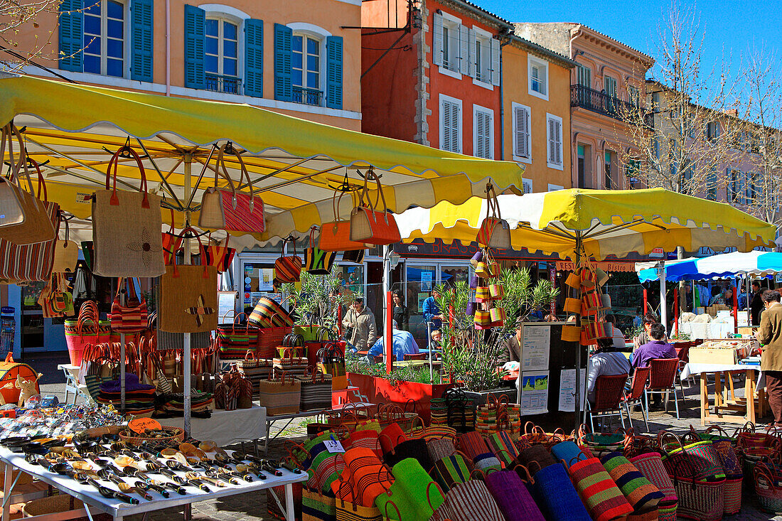 France, Provence, Vaucluse, Apt, market