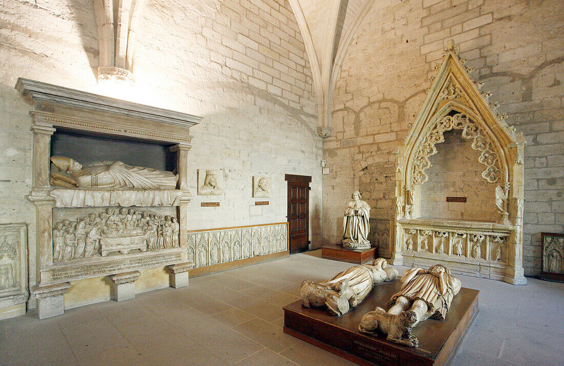 France, Provence, Vaucluse, Avignon, Palais des Papes, sacristy