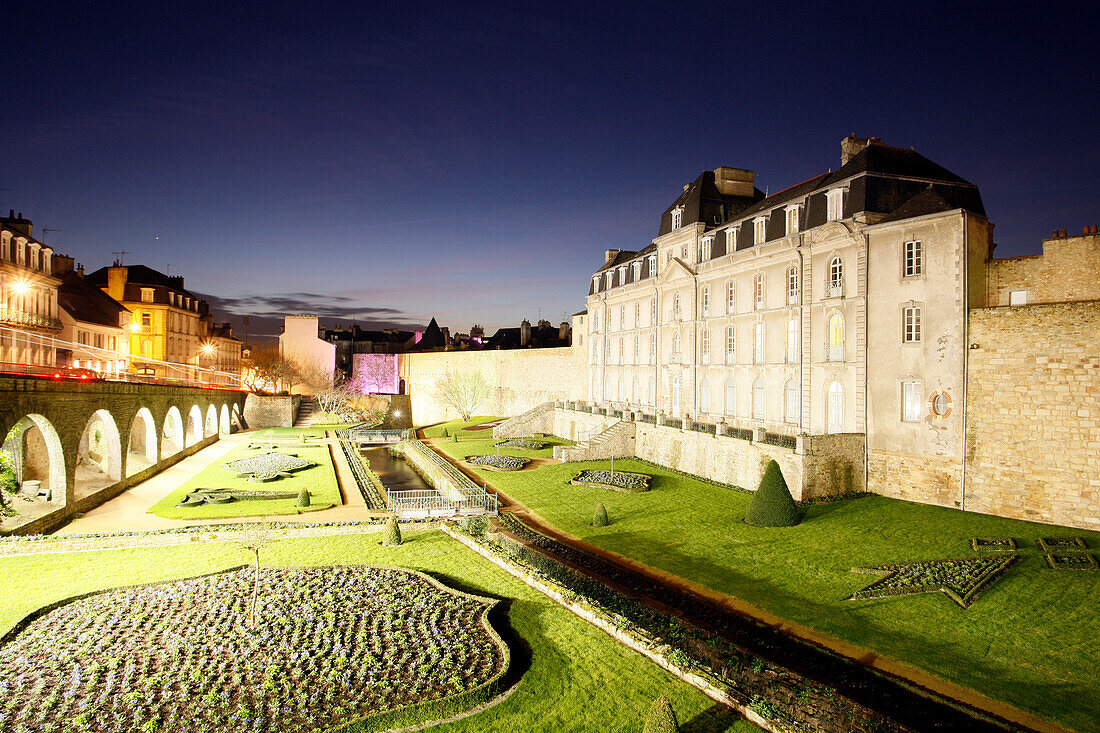 France, Brittany, Morbihan, Vannes, château de l’Hermine