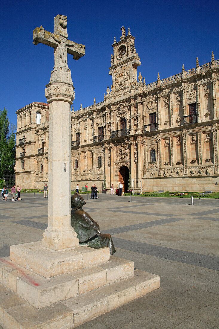 Spain, Castilla Leon, Leon, San Marcos Convent, Parador hotel