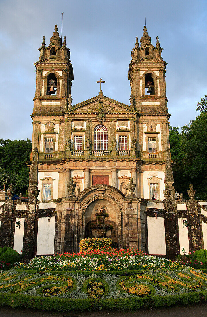 Portugal, Minho, Bom Jesus do Monte, church