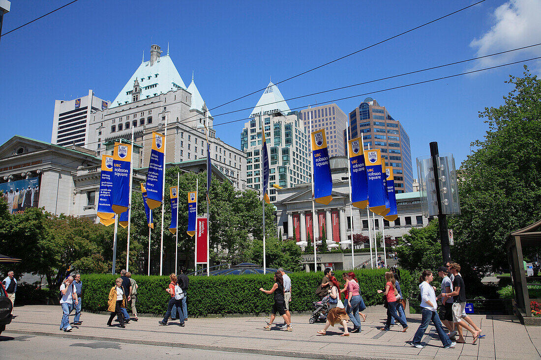 Canada, British Columbia, Vancouver, Robson Square