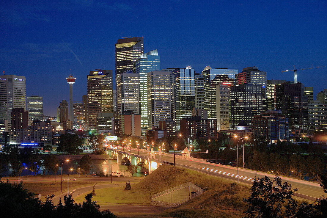 Canada, Alberta, Calgary, skyline