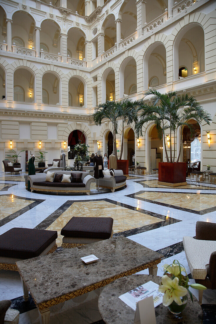 Hungary, Budapest, New York Palace Hotel, lobby