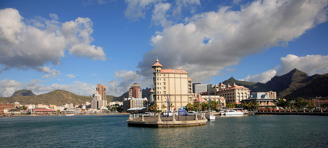 Mauritius, Port-Louis, skyline, panorama