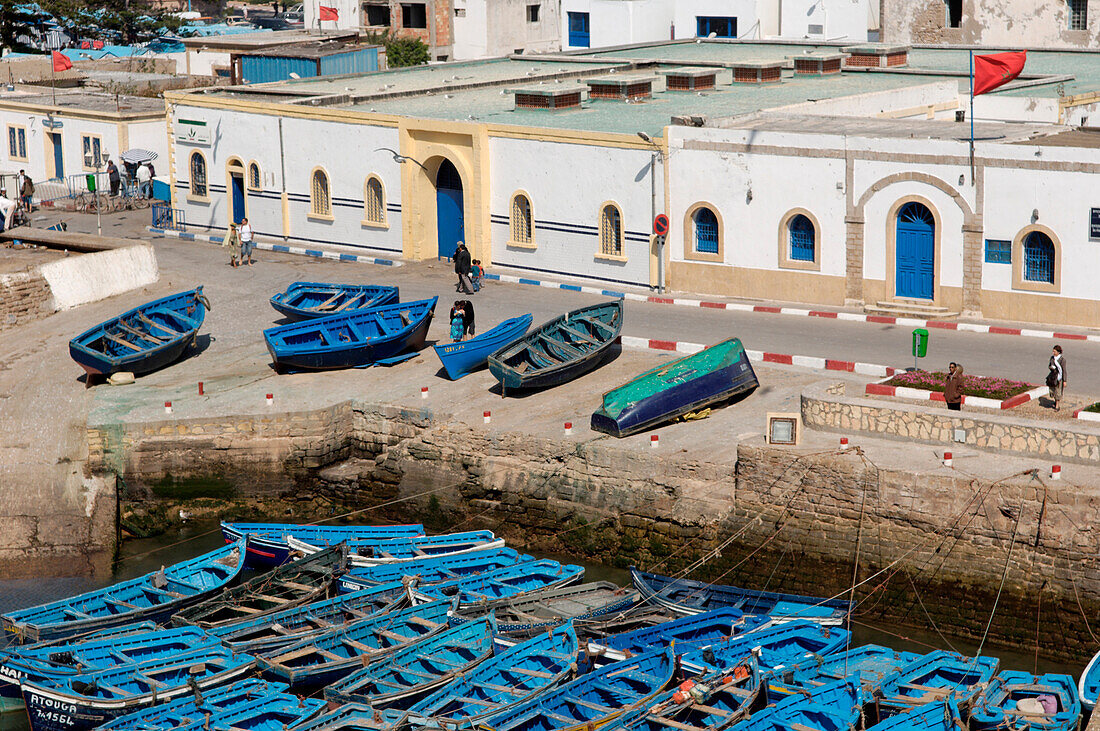 Morocco, Essaouira, old fishing port