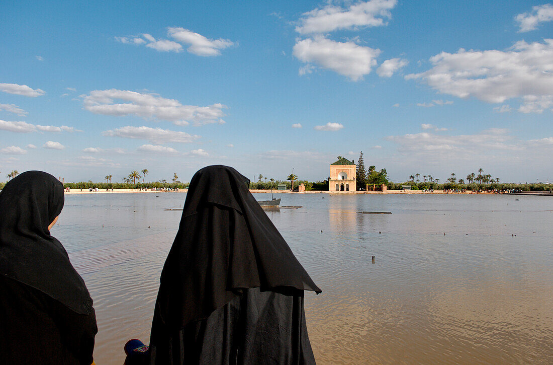 Morroco, City of Marrakesh, Menara gardens