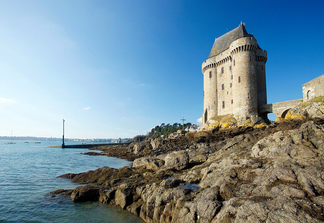 France, Brittany, Ille et Vilaine, Saint Servan sur Mer, tour Solidor