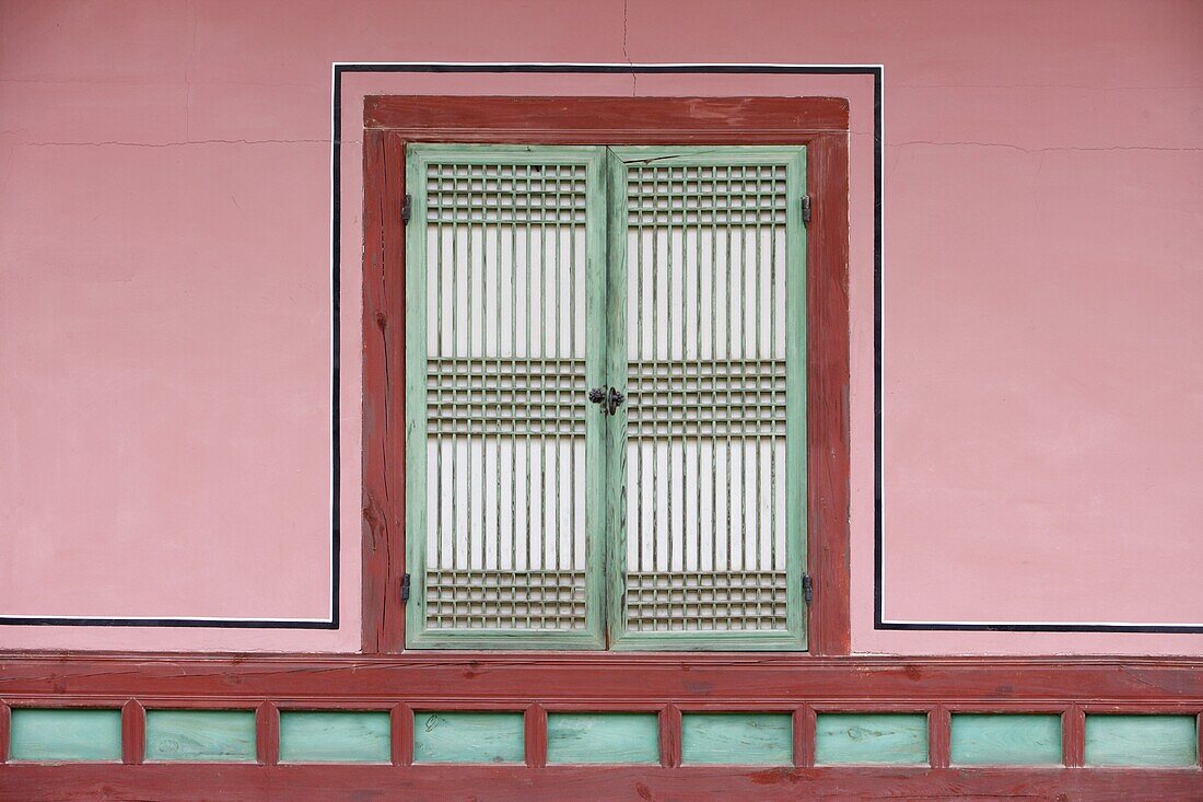Corée du Sud, Séoul, Changdeokgung Palace - Window - South Korea.