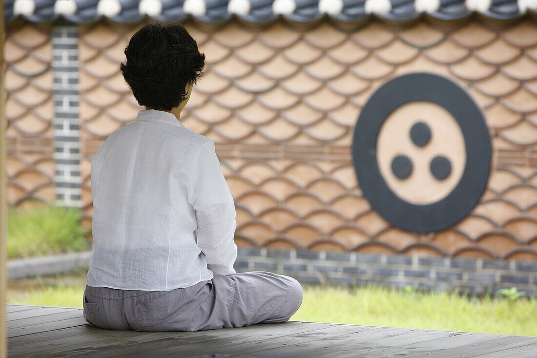 Corée du Sud, Séoul, Zen meditation