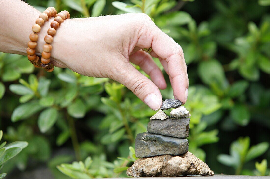 Corée du Sud, Séoul, Miniature stupa symbolising nirvana