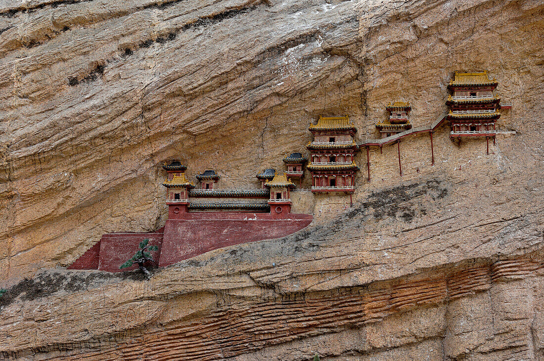 China, Shanxi province, Xuankong hanging temple