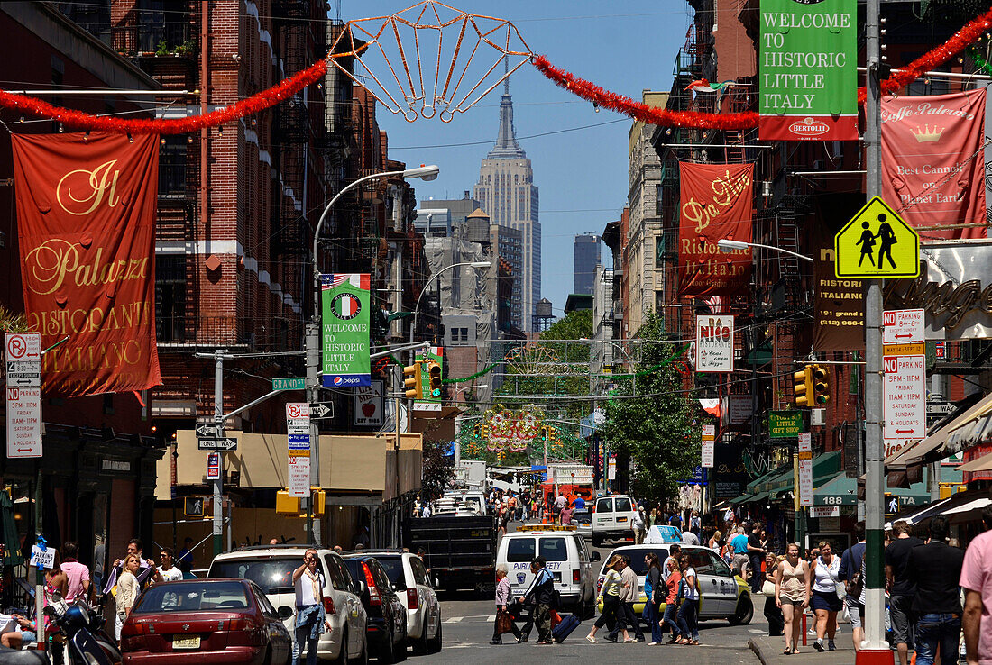 Little Italy, lower Manhattan, New York City, New York, USA