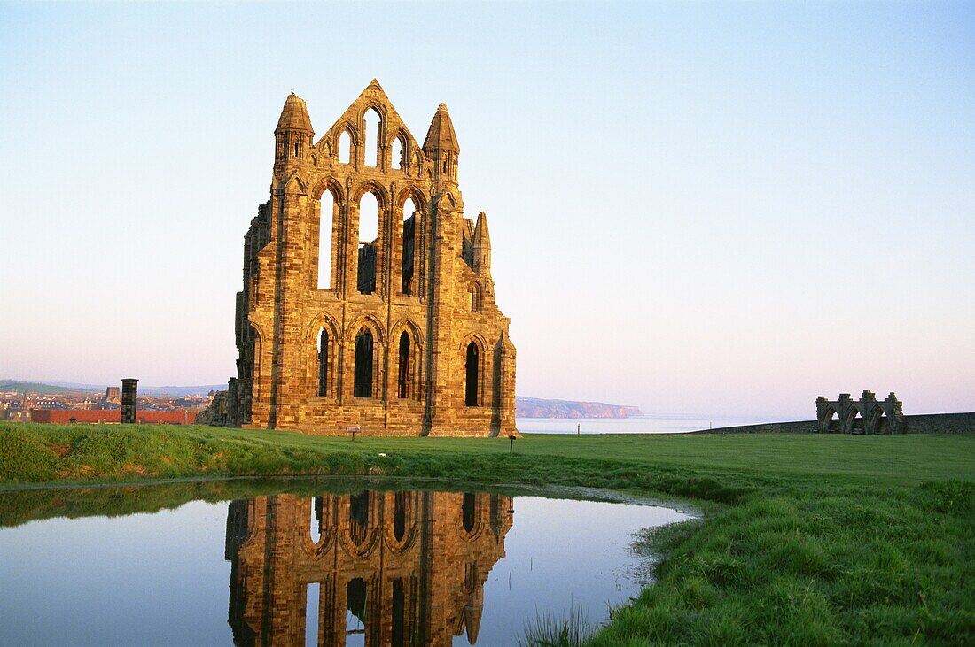 England,North Yorkshire,Whitby,Whitby Abbey