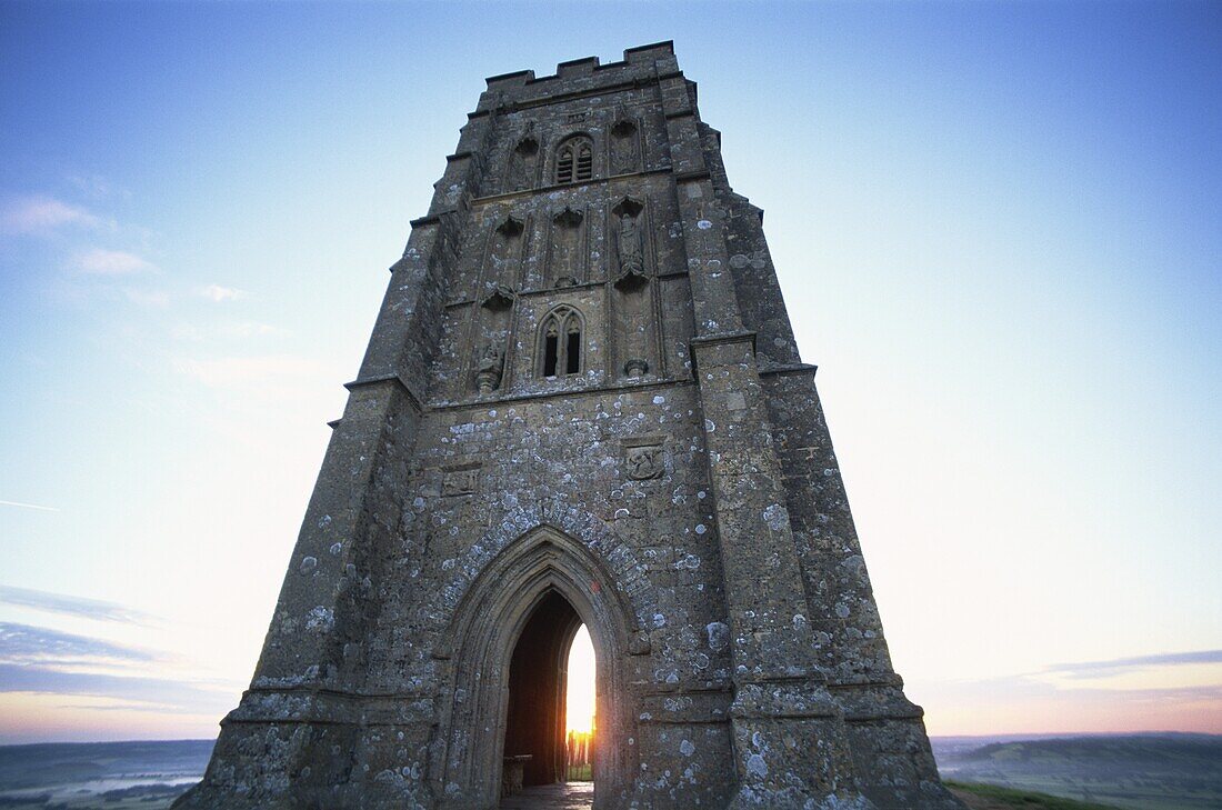 England,Somerset,Glastonbury,Glastonbury Tor