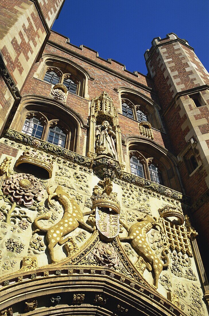 England,Cambridgeshire,Cambridge,Saint John's College,Front Gate
