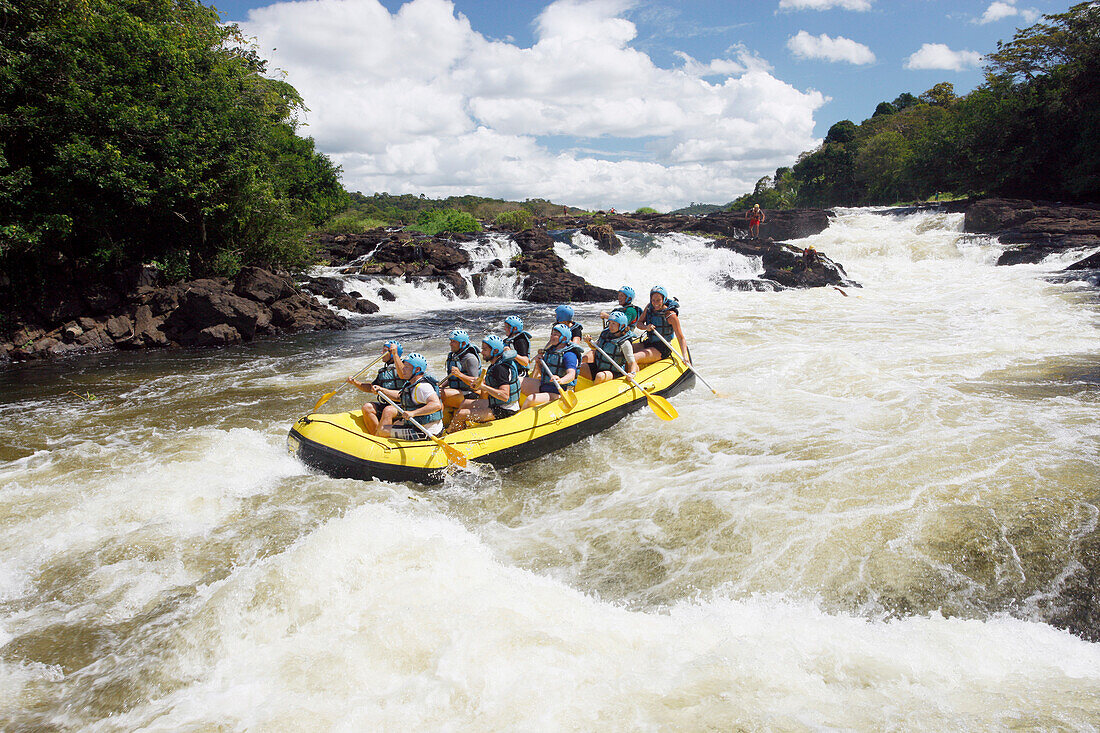 Brazil, Bahia, Itacaré, raft