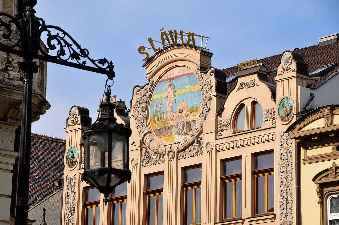 Häuser in der Hlavna Strasse, Kosice, Ost- Slowakei, Europa