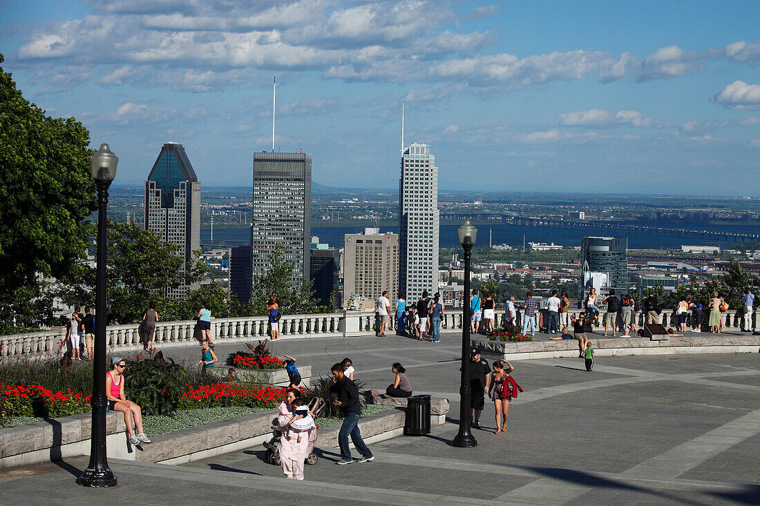 Aussichtspunkt Mount Royal, Montreal, Quebec, Kanada