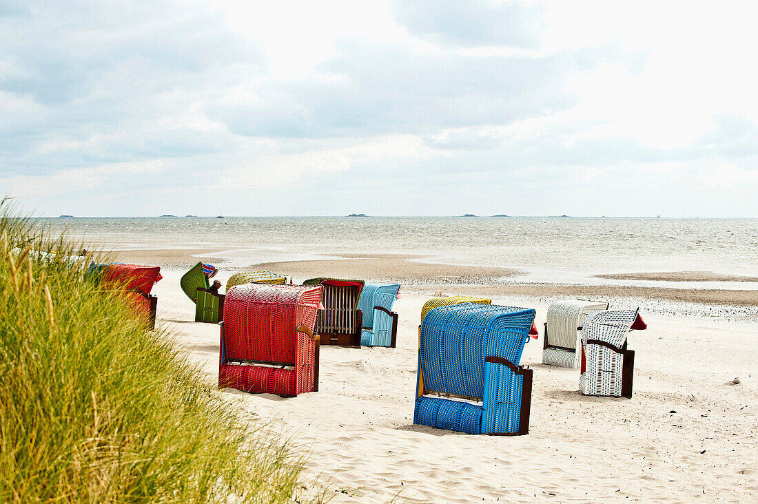 Beach at Goting Kliff, Island of Foehr, Schleswig Holstein, Germany, Europe