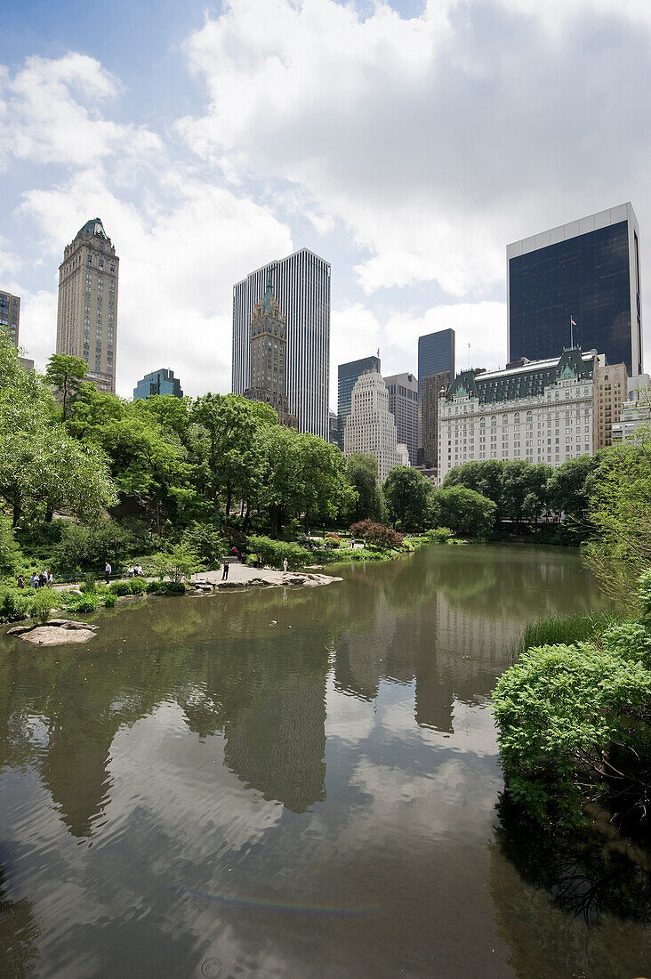 In the southern part of Central Park, Manhattan, New York, USA