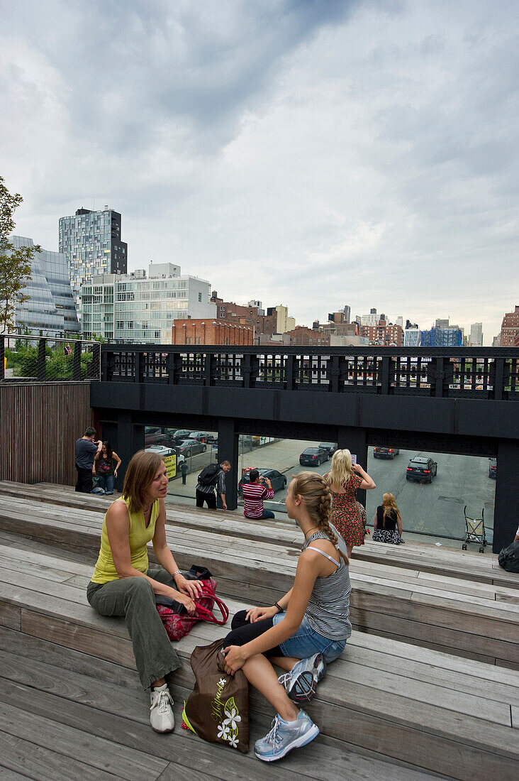 High Line Park, Chelsea, Manhattan, New York, USA