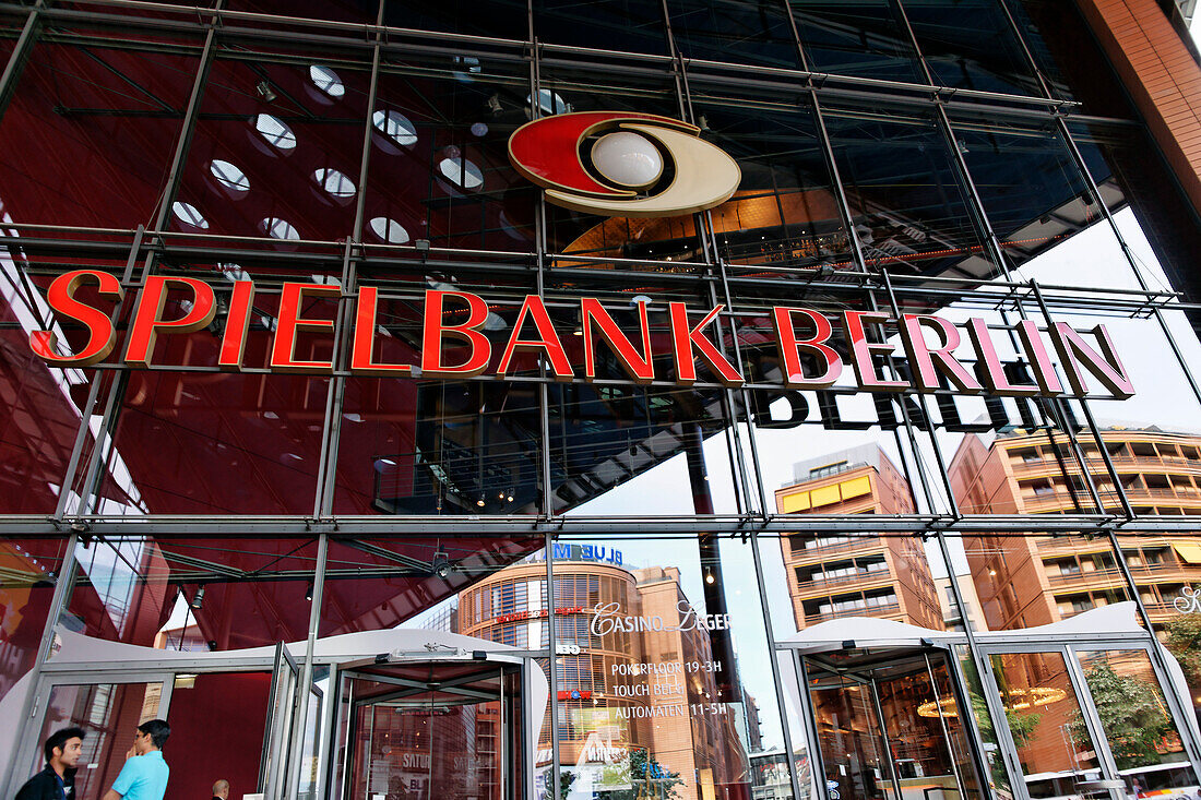 Spielbank Berlin, Marlene-Dietrich-Platz, Potsdamer Platz, Berlin, Deutschland