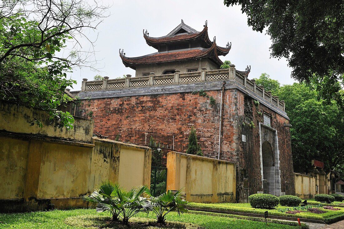 Nordtor der alten Militärzitadelle, Hanoi, Nordvietnam, Südostasien