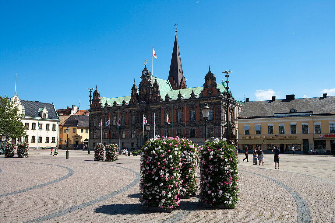 Malmo Radhuset city hall, Malmo, Skane, Sweden