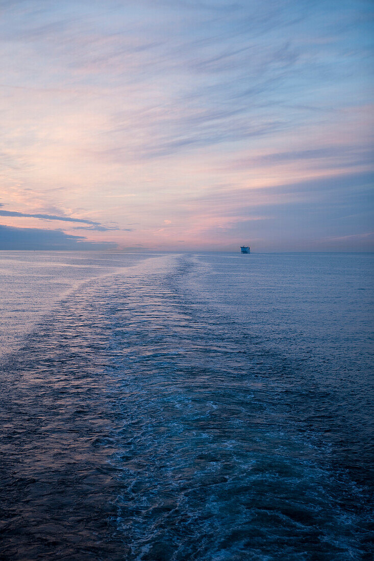 Ferry in Oresund, near Gothenburg, Vaster-Gotaland, Sweden