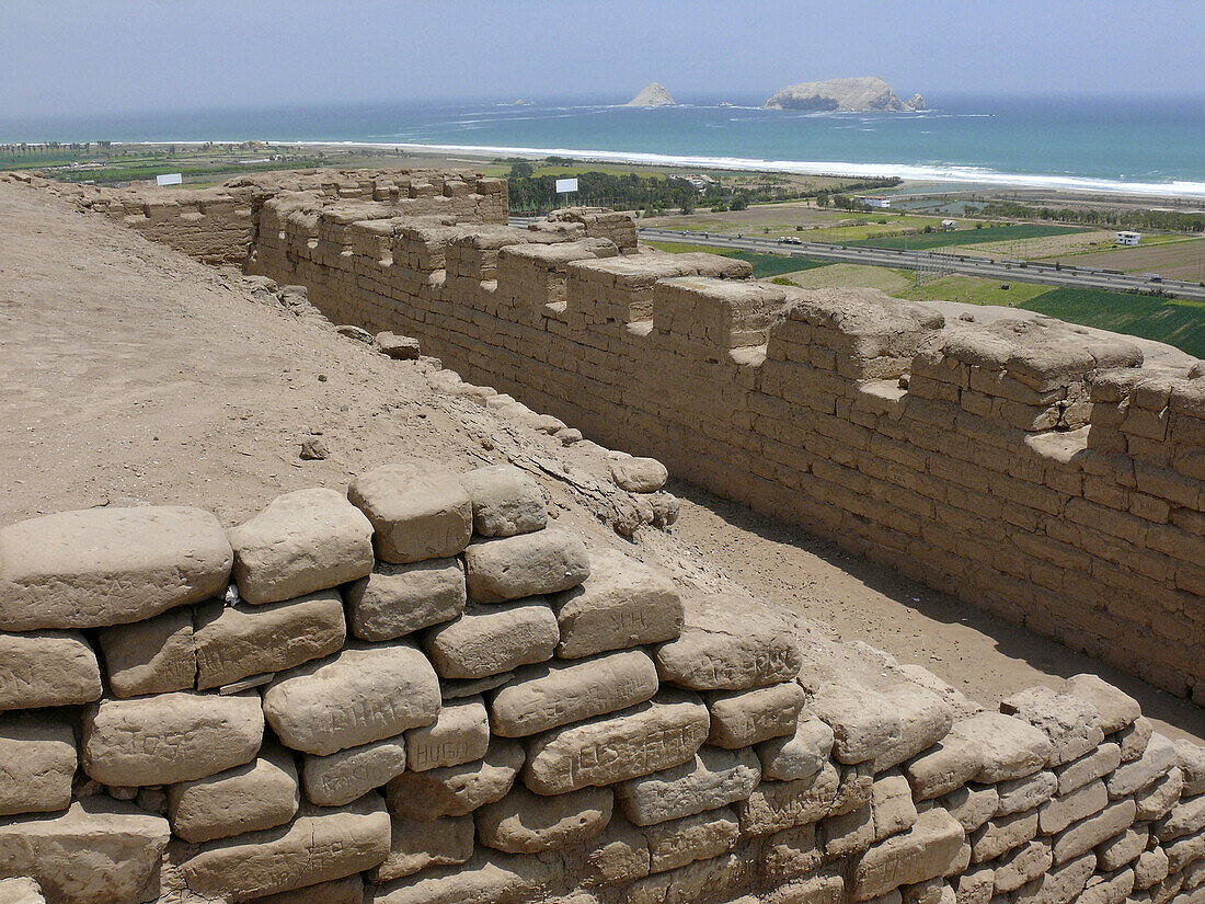 Pachacamac archaeological site Lima Peru