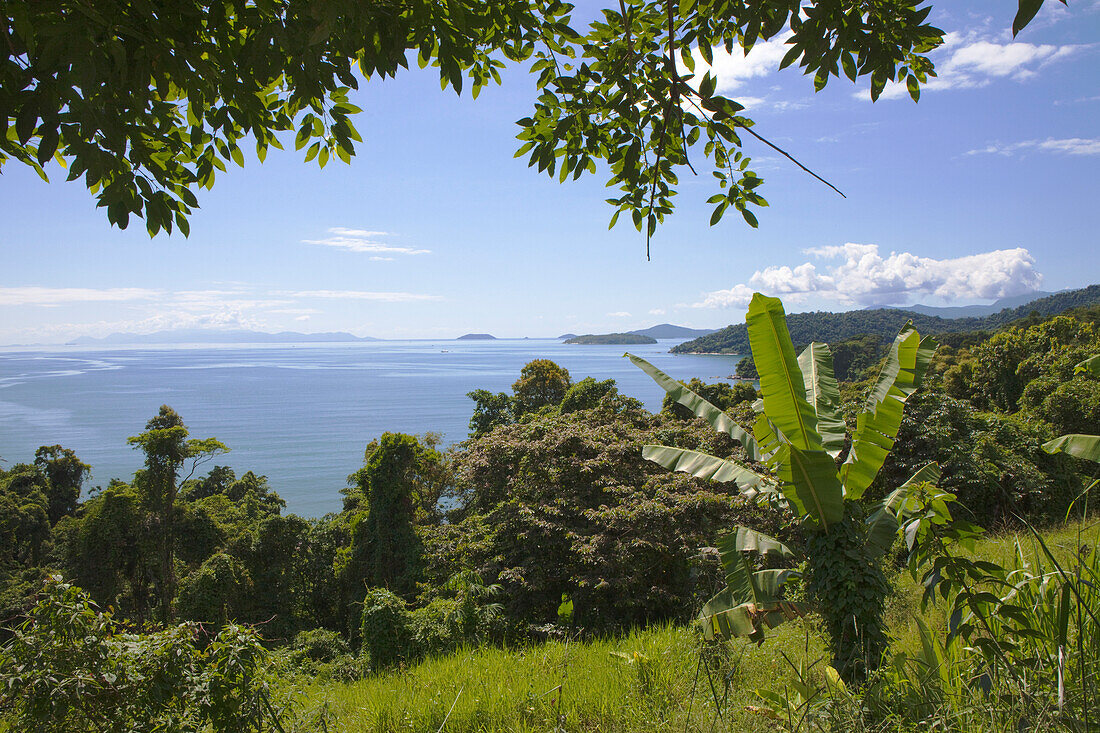 Costa Verde, die grüne Küste zwischen Angra dos Reis und Paraty, Bundesstaat Rio de Janeiro, Brasilien, Südamerika, Amerika