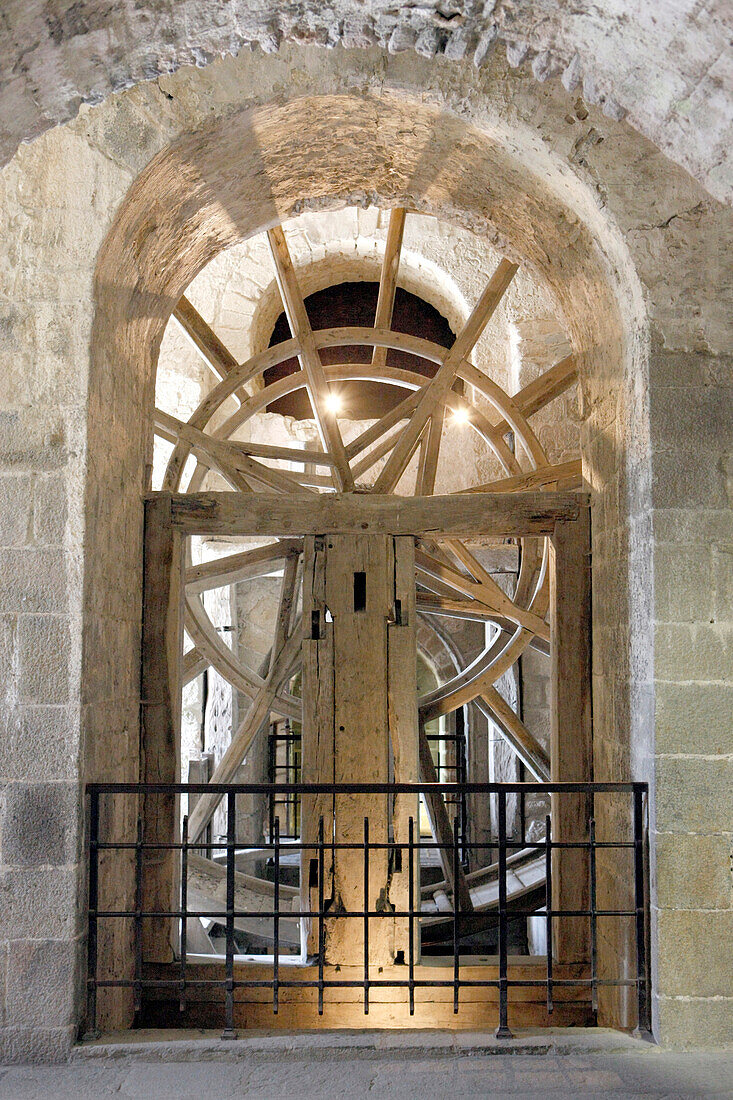 France, Normandy, Manche, Mont St Michel, the Wheel