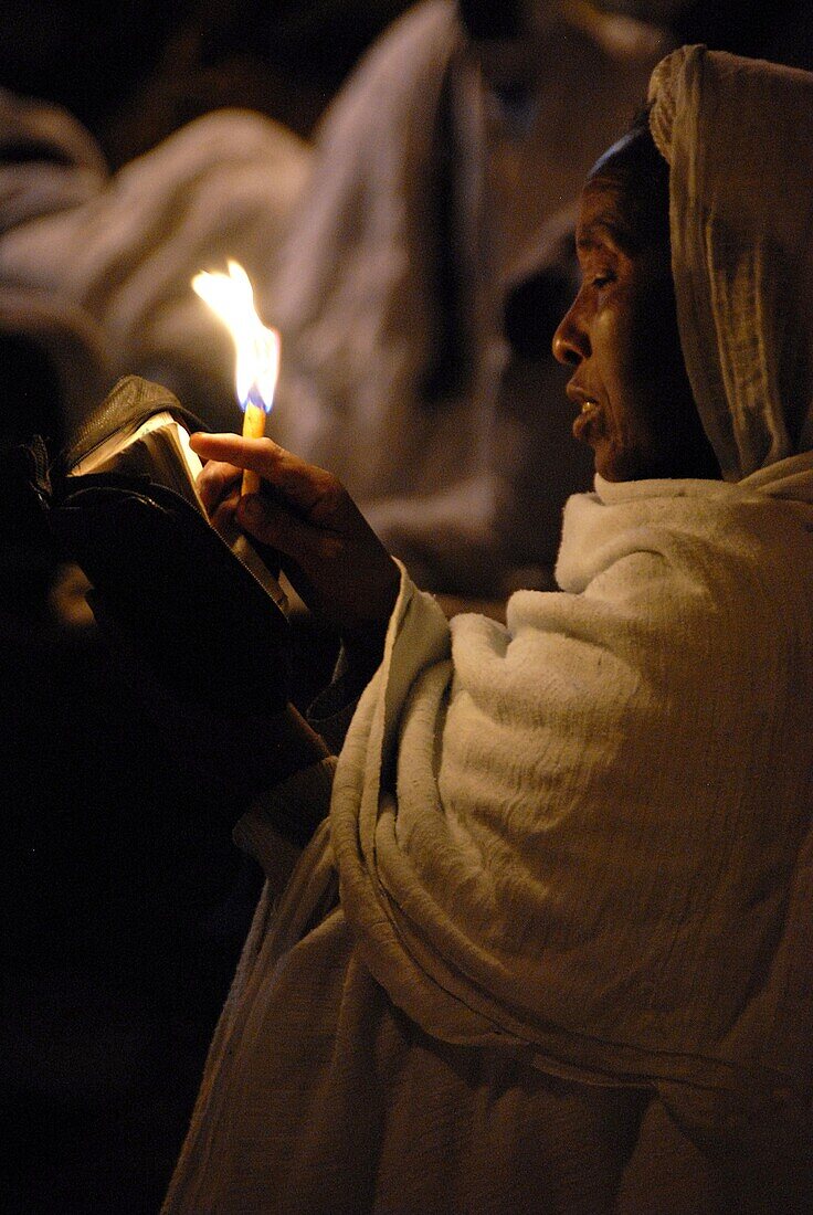 Ethiopie, Lalibela, Christmas in Lalibela