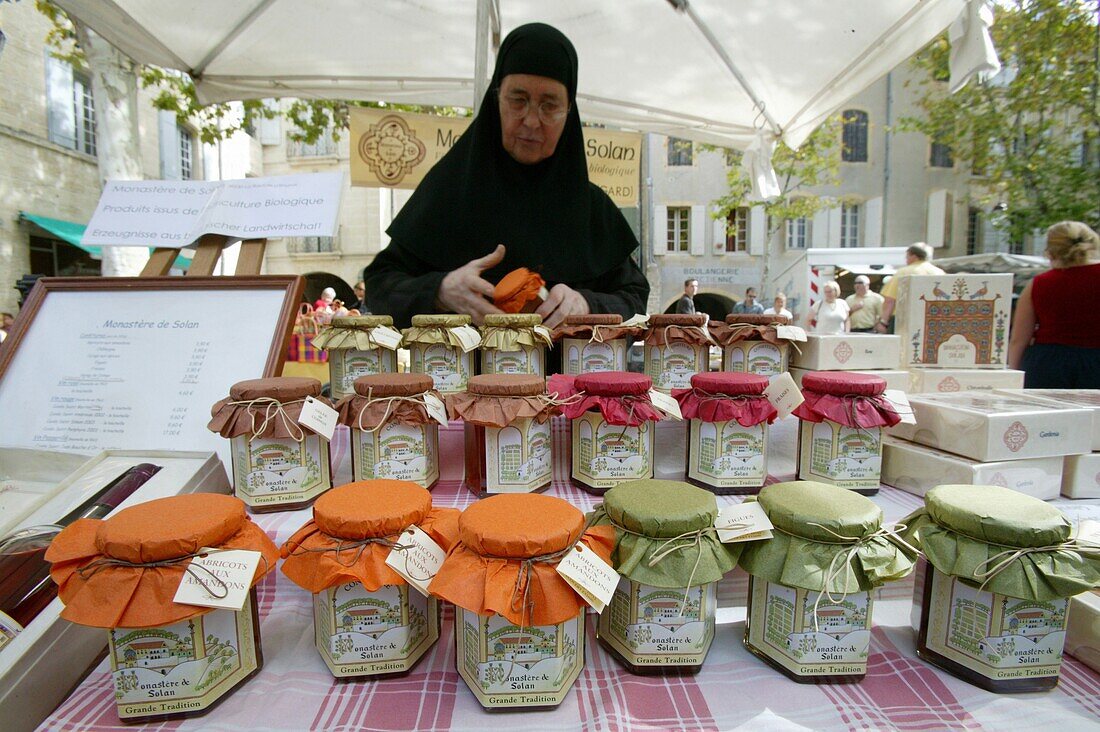 France, Gard, Solan, Monastic produce