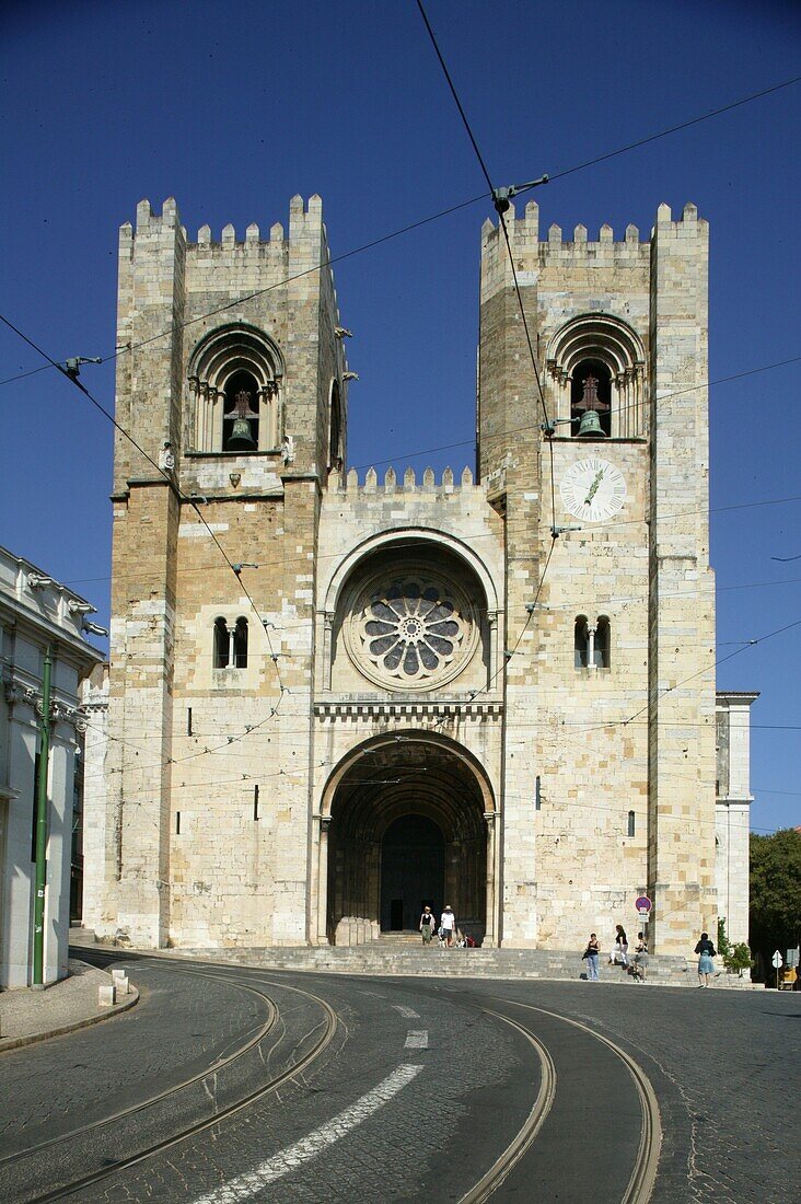 Portugal, Lisbon, Lisbonne, Lisbon Sé cathedral