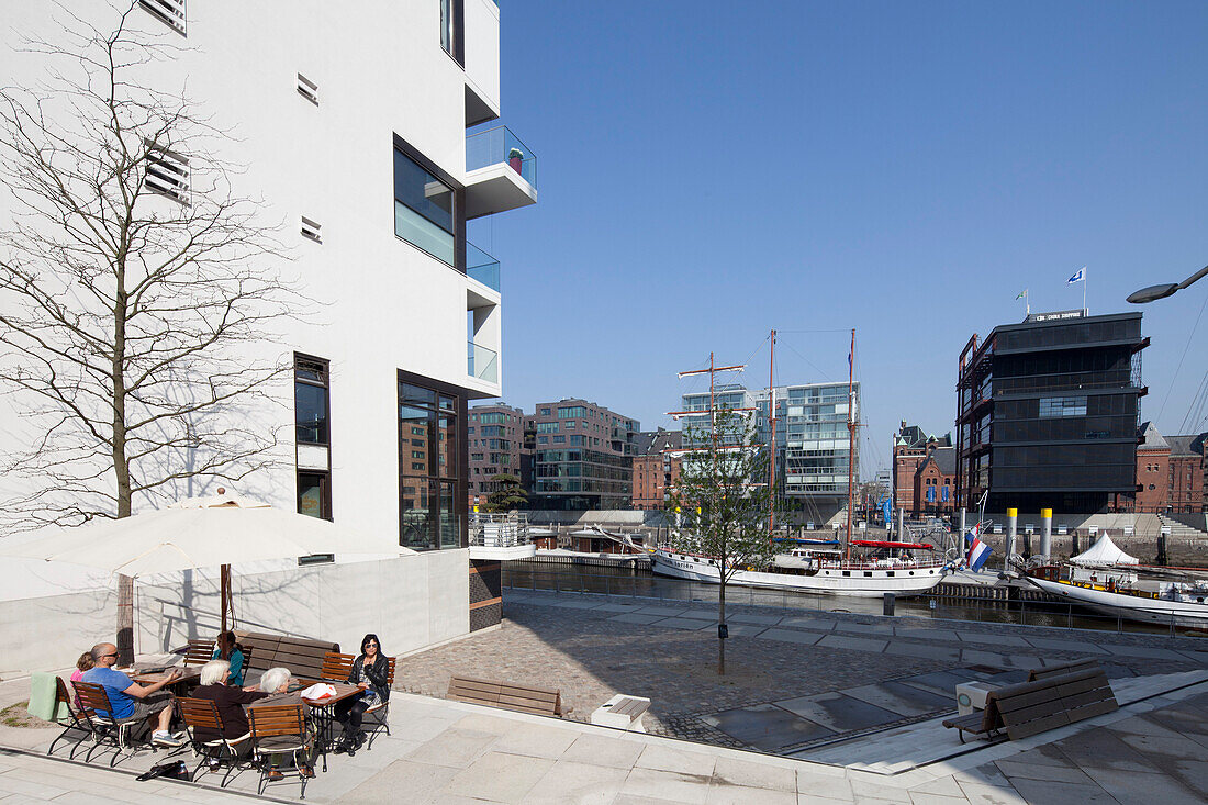 Büro- und Geschäftsgebäude, HafenCity, Hamburg, Deutschland