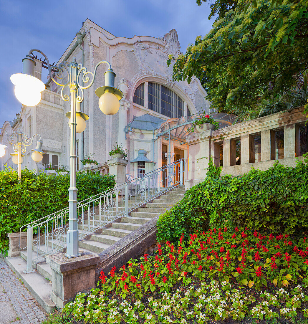 Summer arena in the spa gardens, Baden bei Wien, Lower Austria, Austria