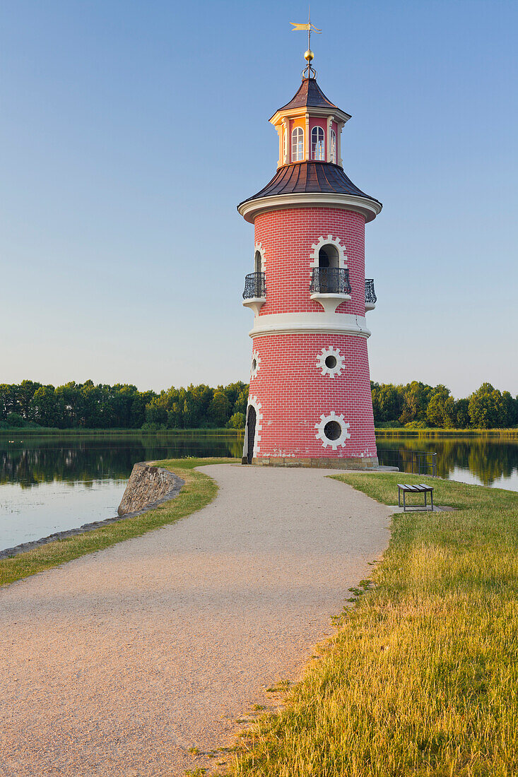 Lighthouse at Moritzburg, Dresden, Sachsen, Deutschland