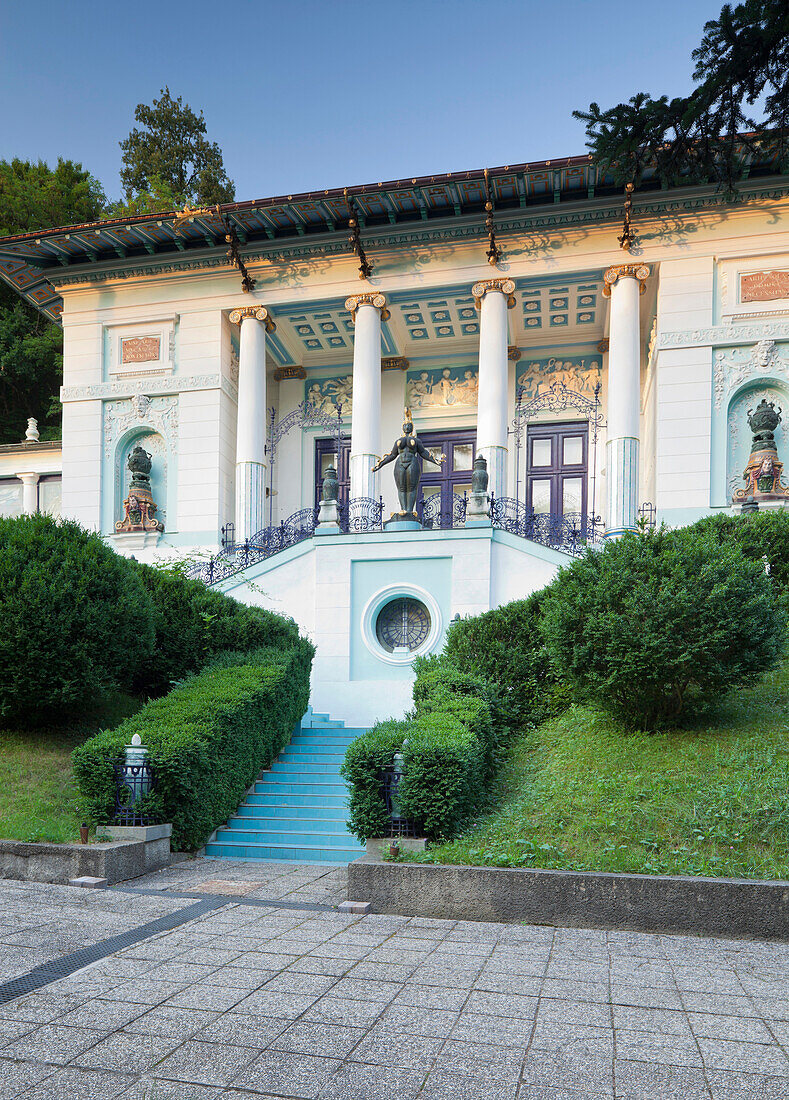 Blick auf Franz Fuchs Villa, 4. Bezirk, Penzing, Wien, Österreich, Europa