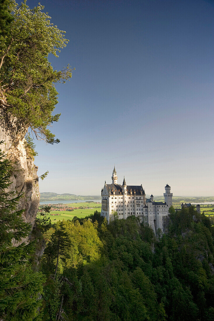 Neuschwanstein Castle, Schwangau near Fuessen, Allgaeu, Bavaria, Germany