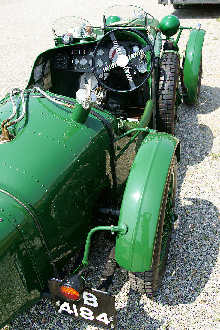 Veteran car at an exhibition, Brescia, Lombardia, Italy, Europe