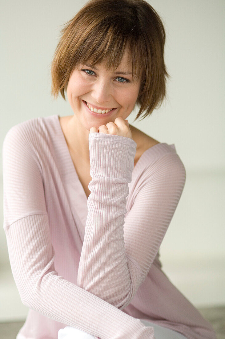 Young woman smiling for the camera