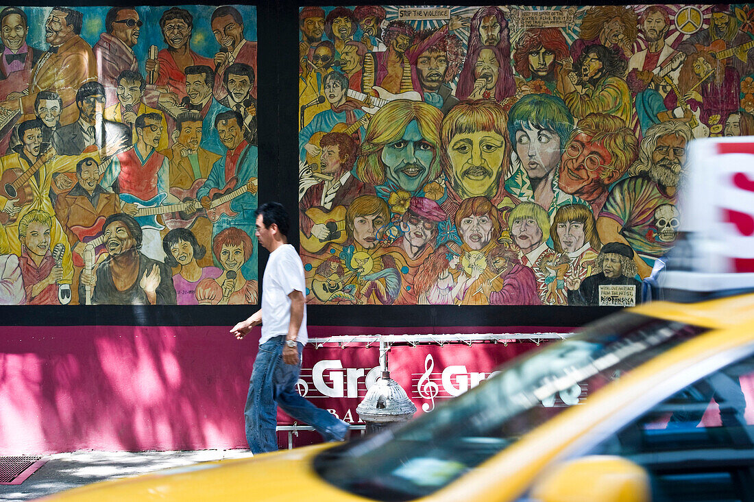 Graffiti, Greenwich Village, Manhattan, New York City, New York, USA