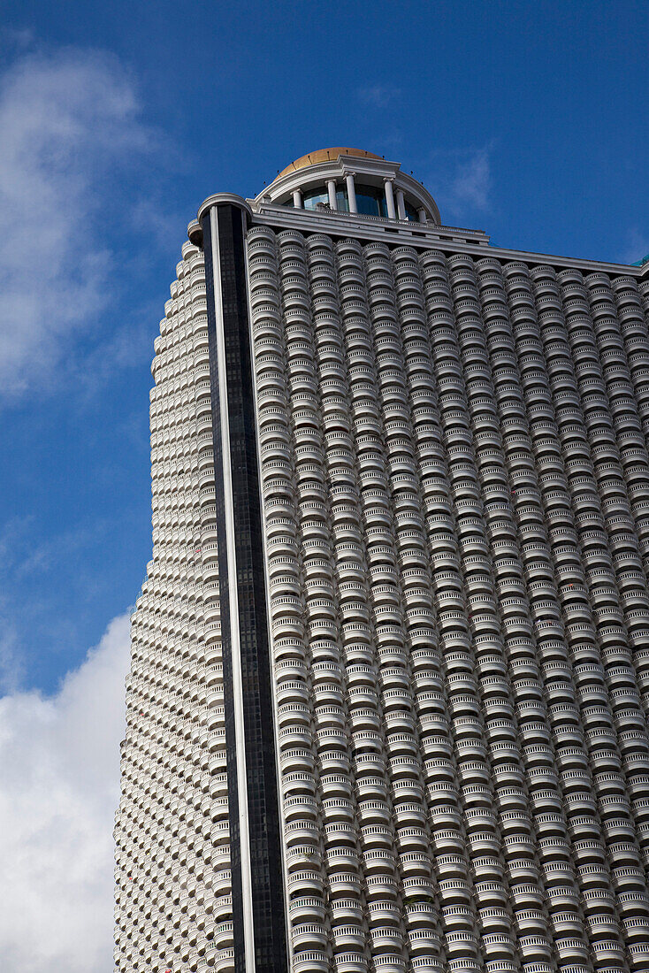 Exterior of Lebua Hotel at State Tower, Bangkok, Thailand