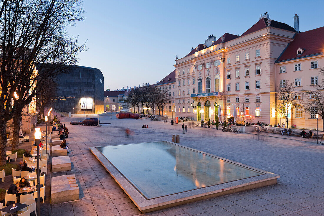 Museumsquartier, Mariahiilf, 6. Bezirk, Wien, Österreich