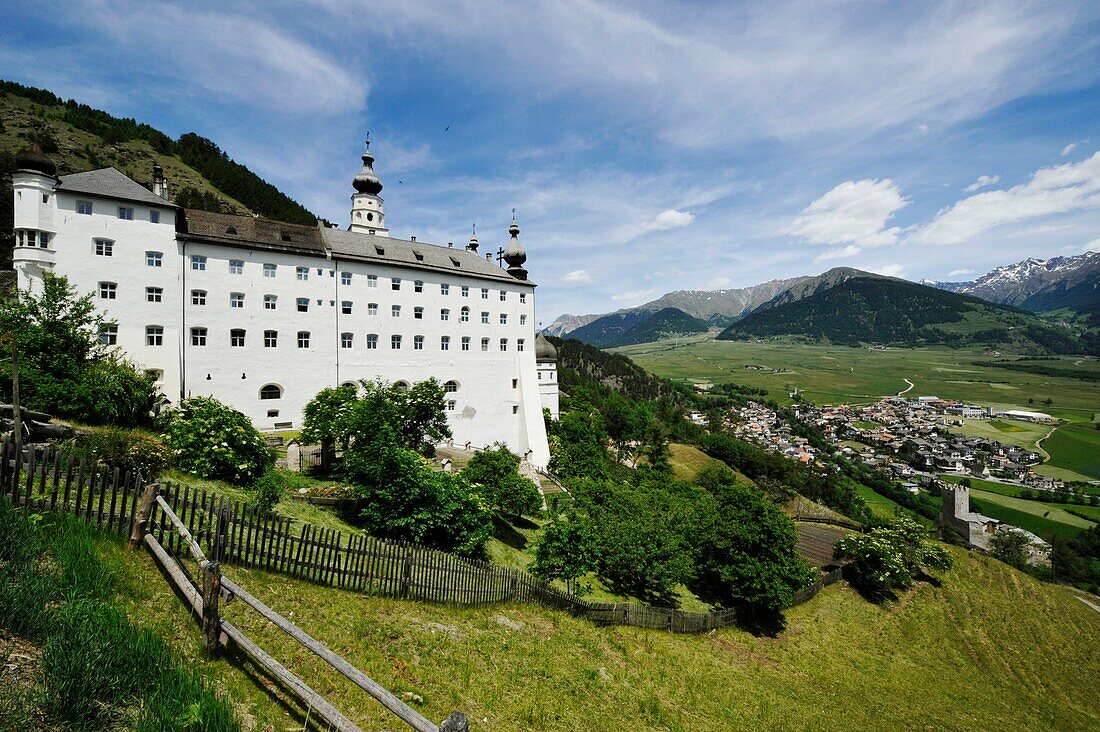 Kloster Marienberg, Vinschgau, Val Venosta, Alto Adige, Südtirol, Italien