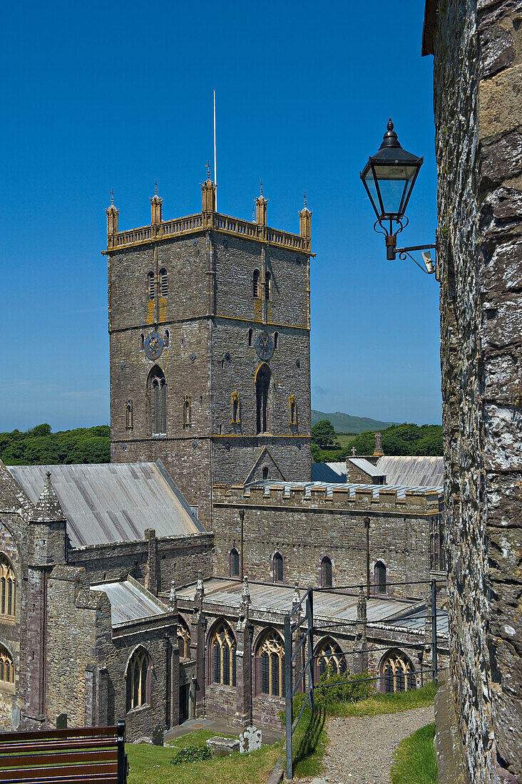 St David's Cathedral, St David's, Pembrokeshire, Wales, UK